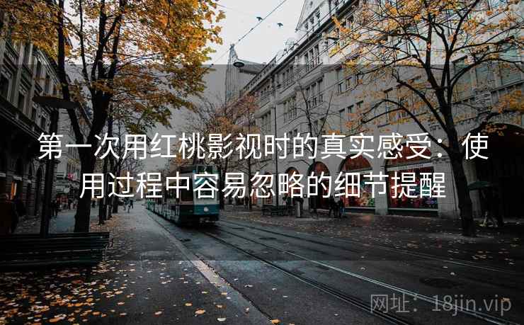 第一次用红桃影视时的真实感受：使用过程中容易忽略的细节提醒