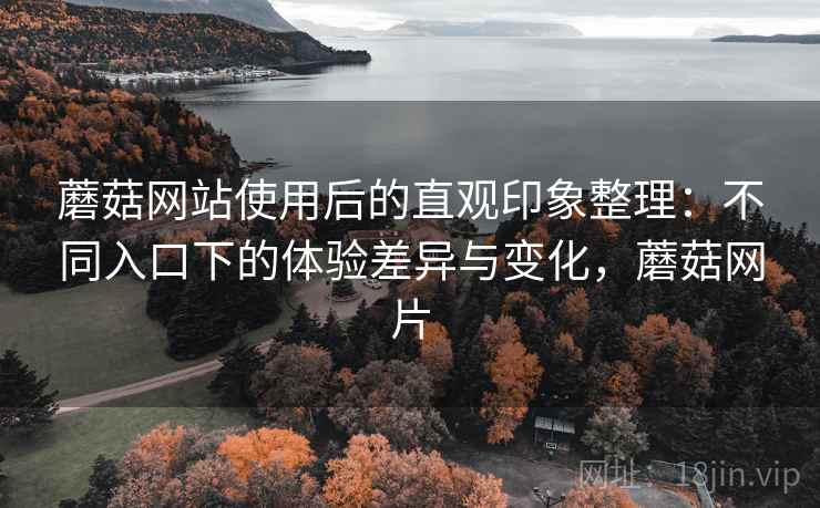 蘑菇网站使用后的直观印象整理：不同入口下的体验差异与变化，蘑菇网片